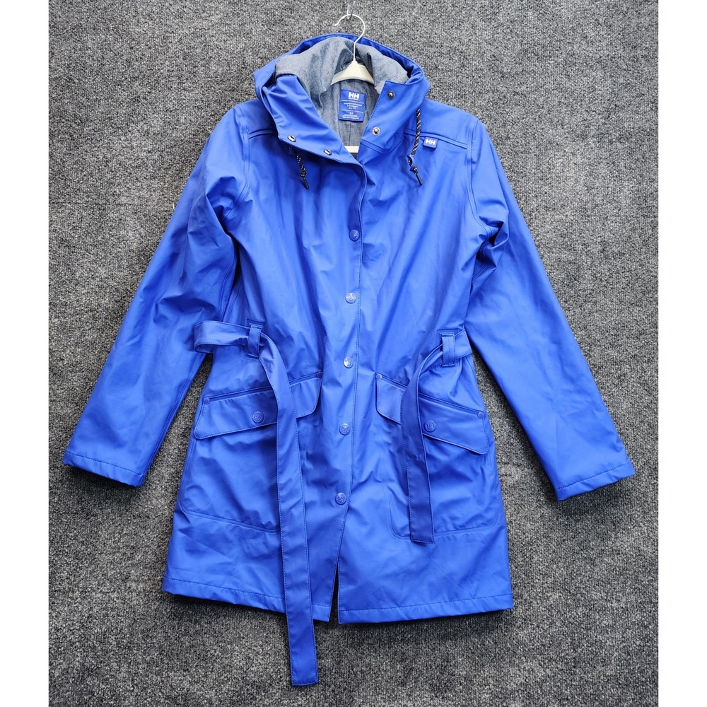Helly Hansen Kirkwall Womens Rainy Nautical Gorpcore Coastal Waterproof Jacket S
